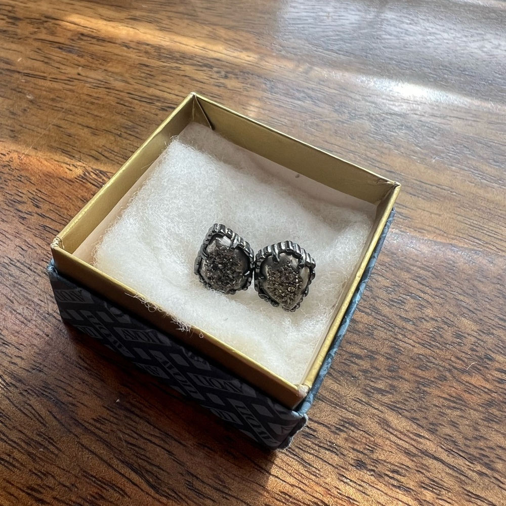 Kendra Scott Black Stud Earrings